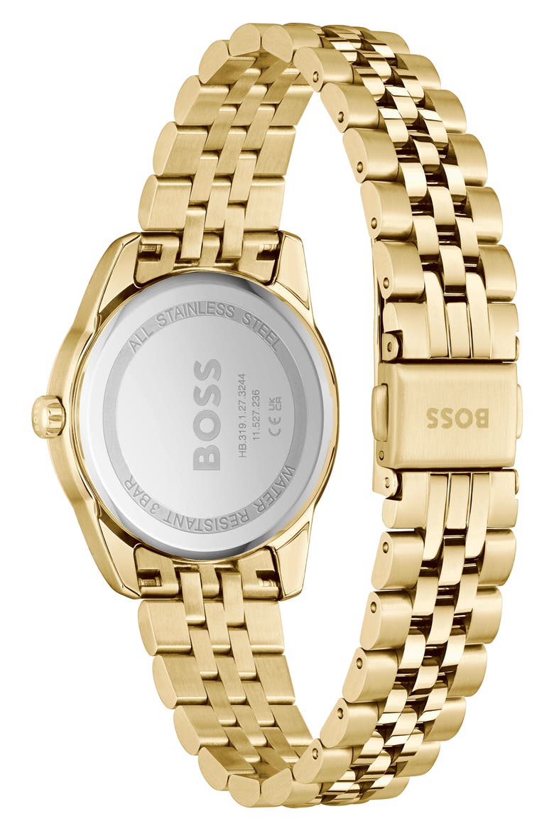 Graceful Precious Bracelet Watch, 32mm, Alternate, color, SILVER