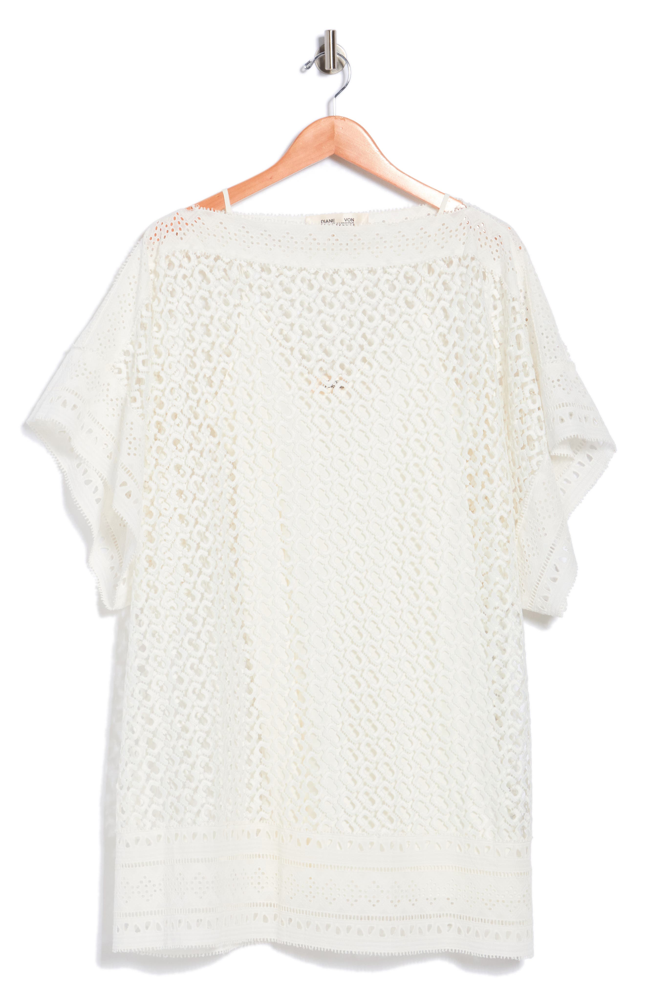 DVF Lilia Openwork Knit Dress