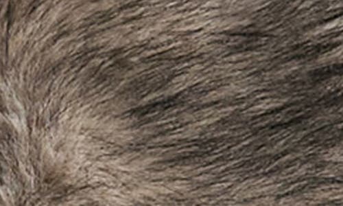 Topshop Faux Fur Bomber Jacket In Animal Print