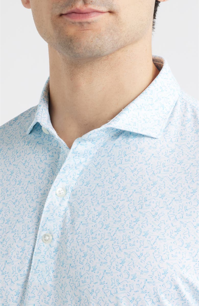 johnnie-O Beach Break Performance Jersey Polo, Alternate, color,