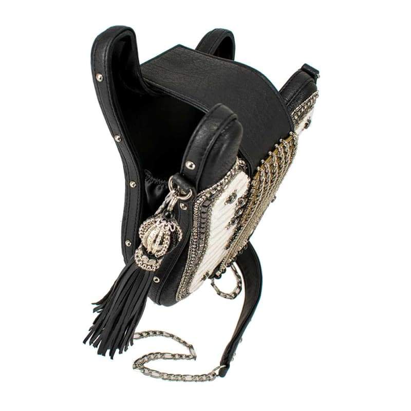 Mary Frances Accessories Greatest Hits Shoulder Handbag, Alternate, color, Black