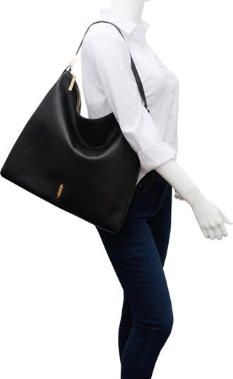 Gina Leather Shoulder Bag