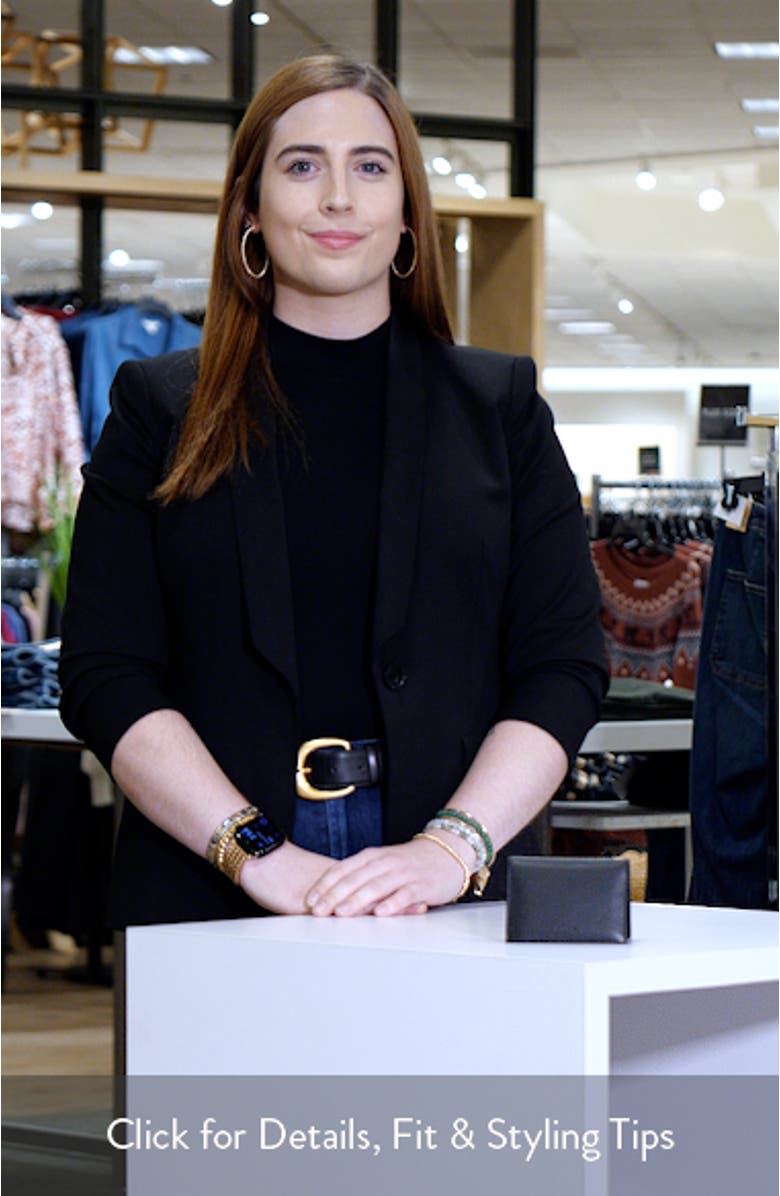 Nappa Leather Bifold Card Case, sales video thumbnail