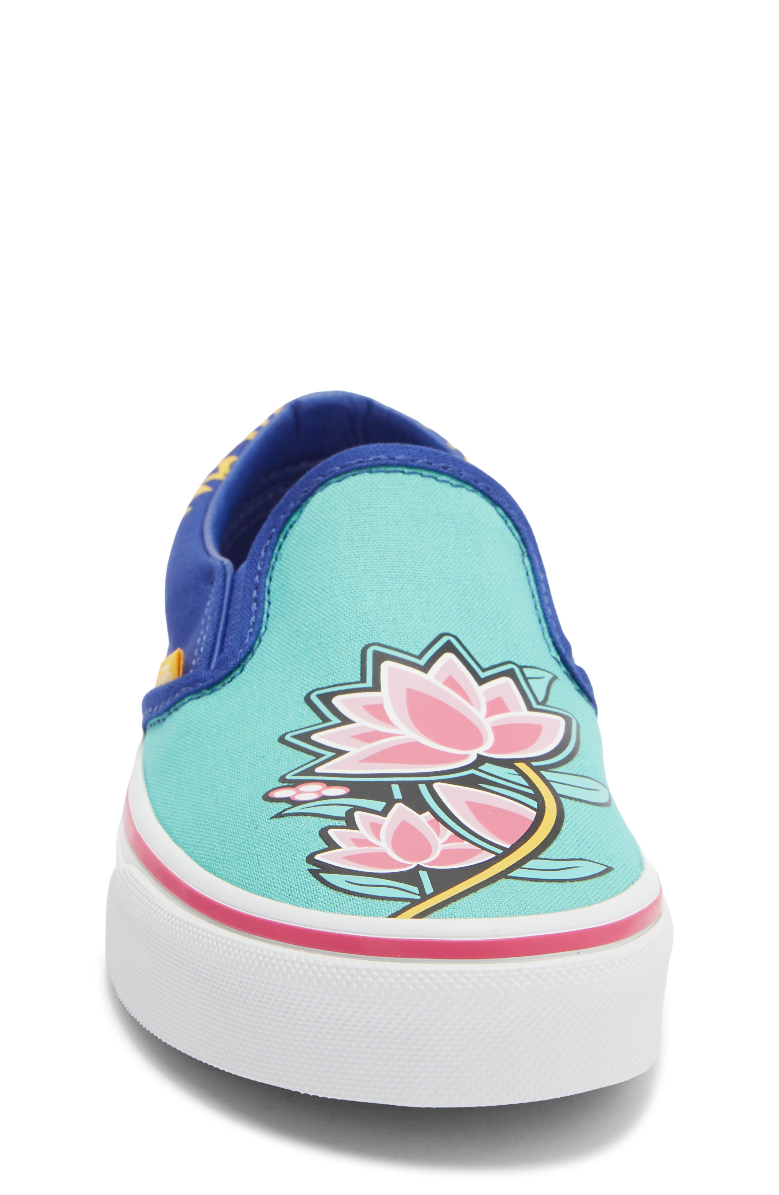 Kids' Demon Hunters Zoey Slip On Sneaker, Alternate, color, BLUE
