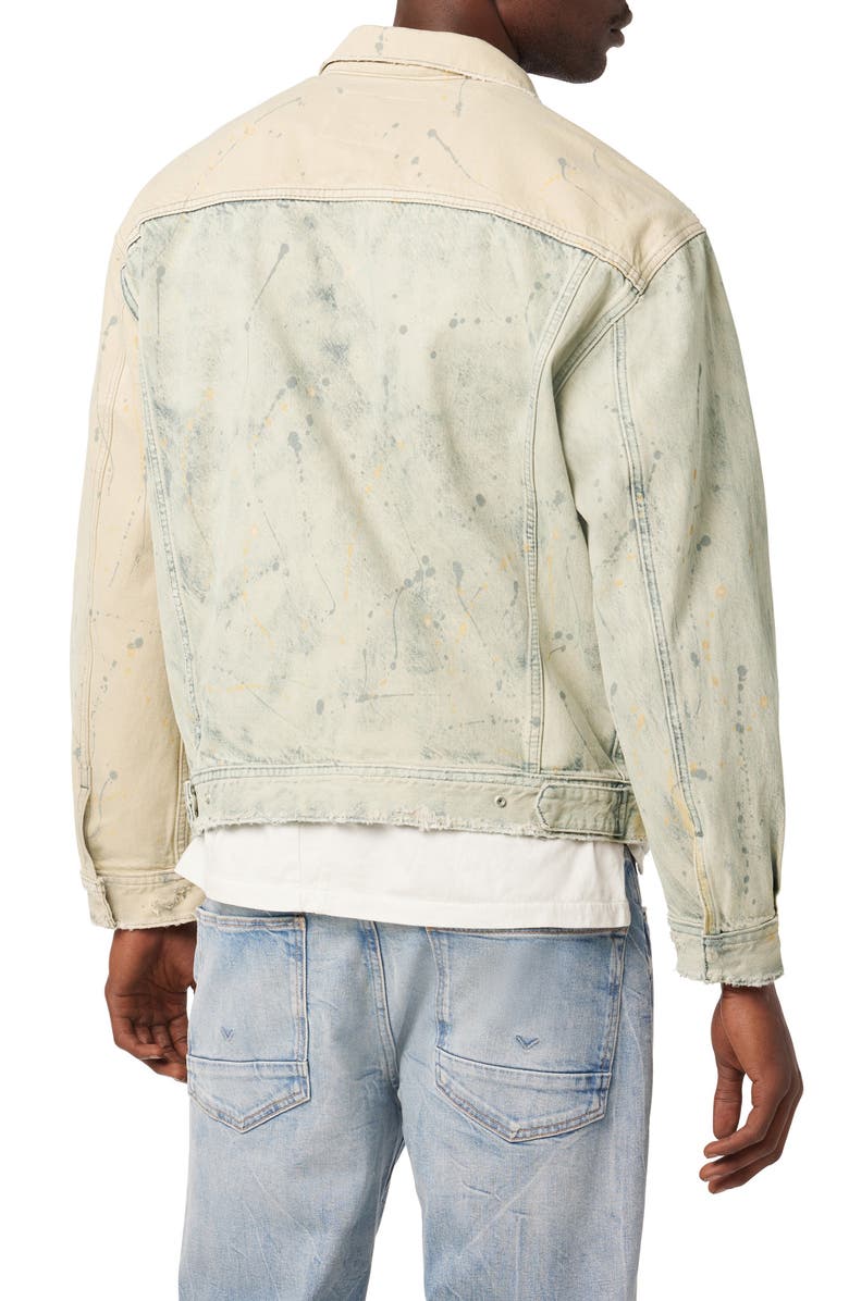 Hudson Jeans Boxy Denim Trucker Jacket, Alternate, color, 