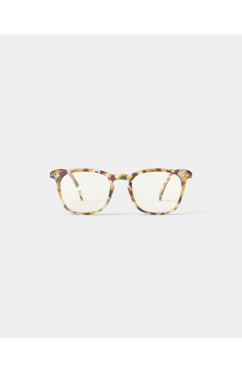 IZIPIZI #E 49mm Trapeze Screen Glasses, Main, color, Blue Tortoise