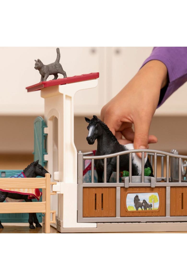 Horse Club Horse Box With Mare & Foal, 34 Piece Playset, Alternate, color, Multicolored