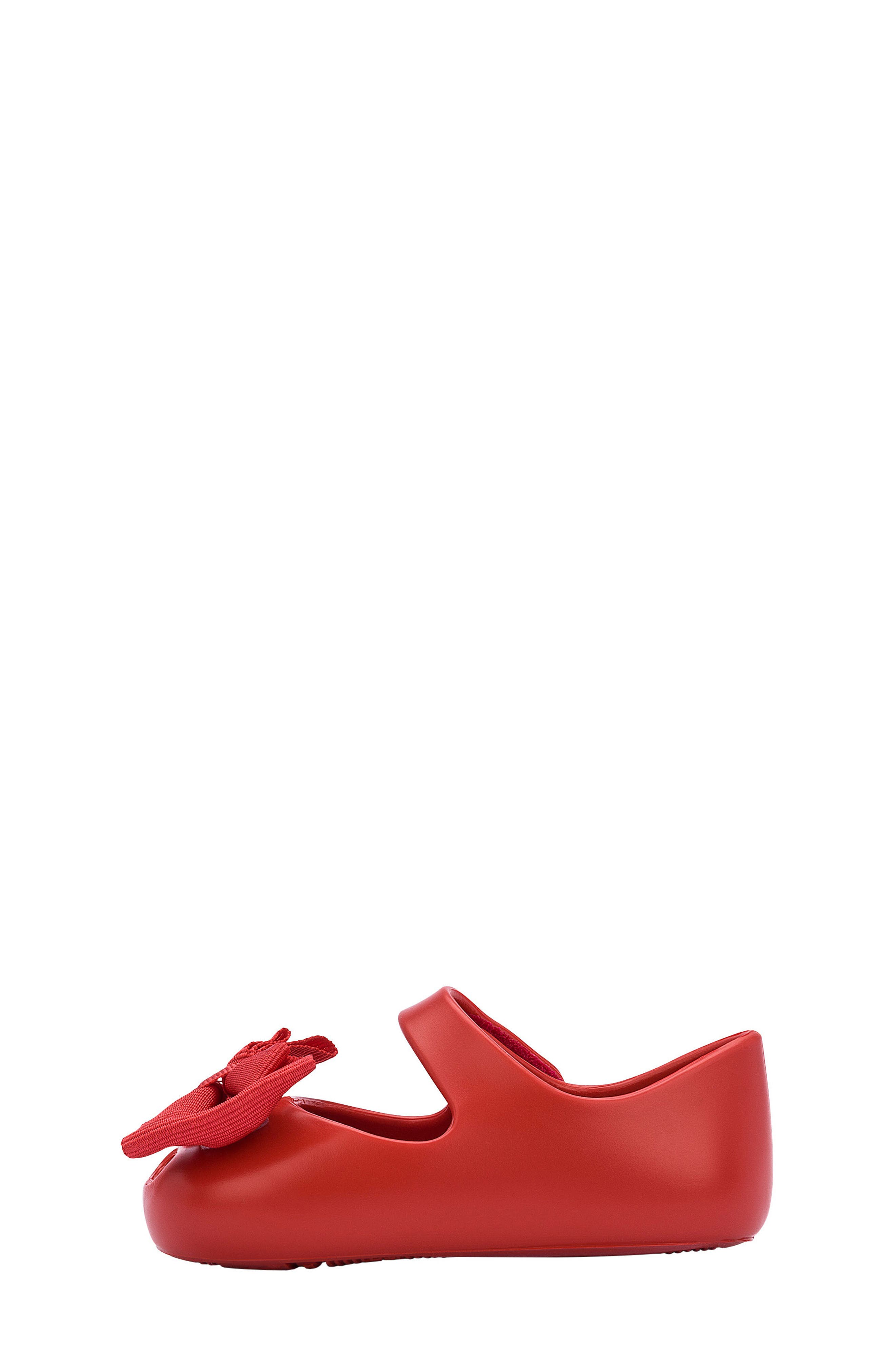 Mini Melissa My First Melissa Mary Jane Flat, Alternate, color, Red