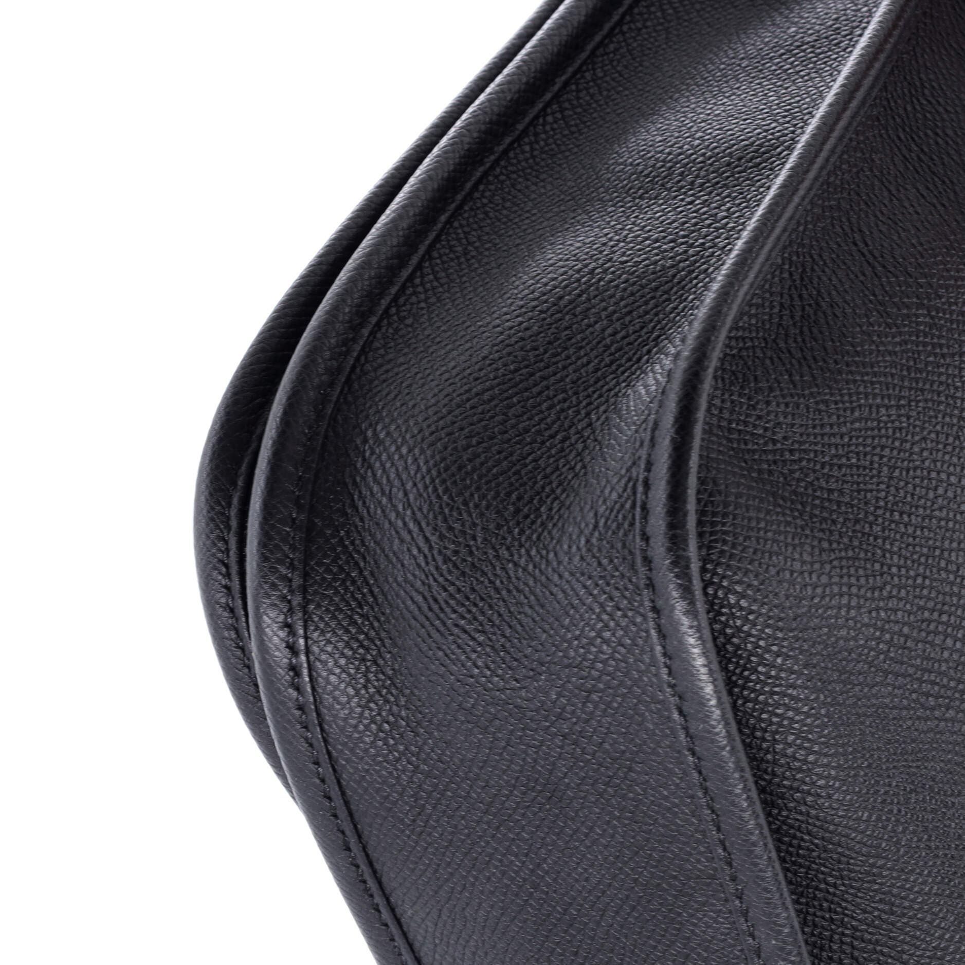 Pre-Owned Hermes Evelyne Bag Gen III Epsom PM, Alternate, color, Noir