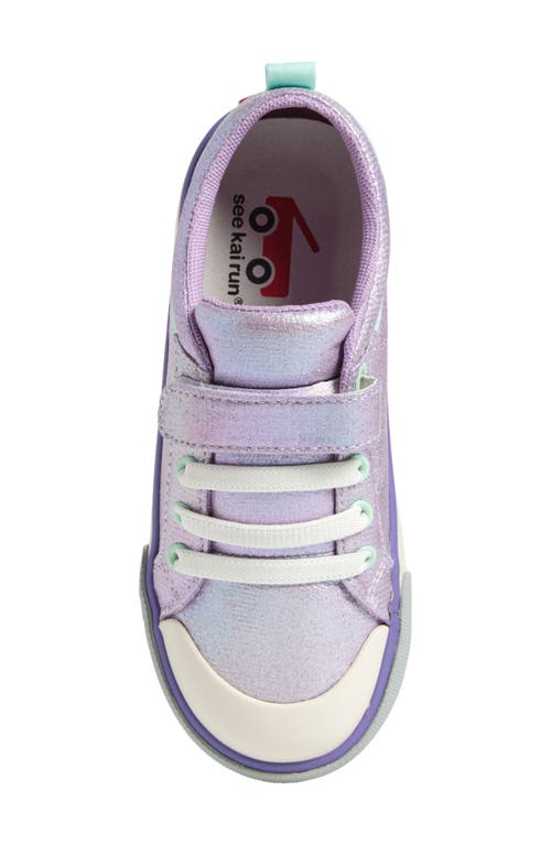 See Kai Run Kristin Sneaker In Purple Metallic