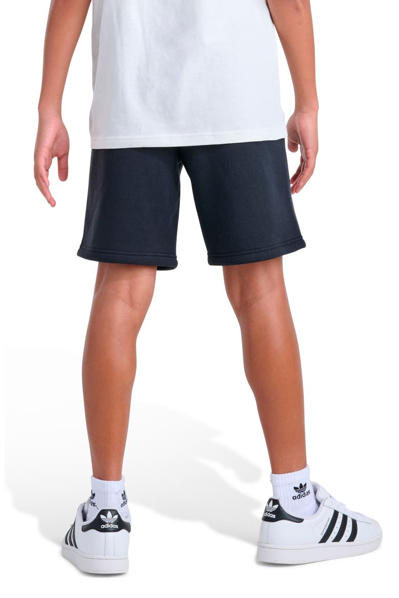 Kids' Essential Sweat Shorts, Alternate, color, BLACK