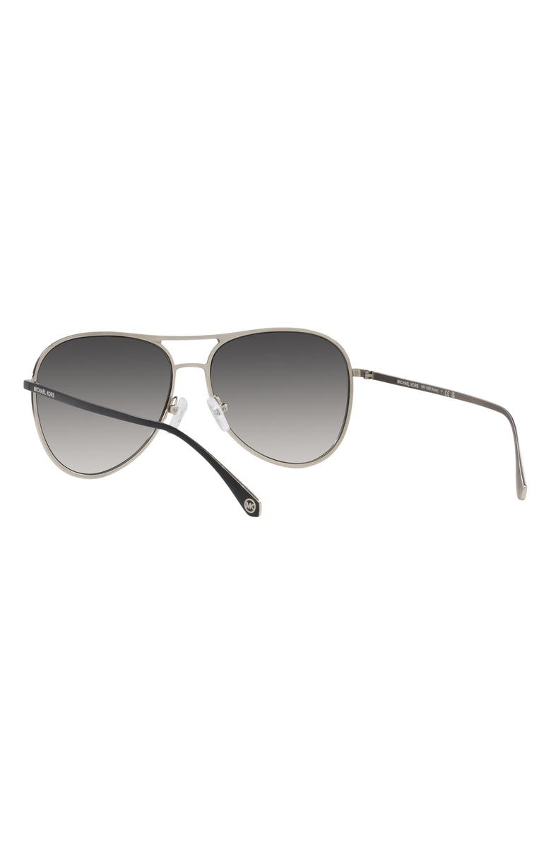 Michael Kors Kona 59mm Gradient Pilot Sunglasses, Alternate, color, 