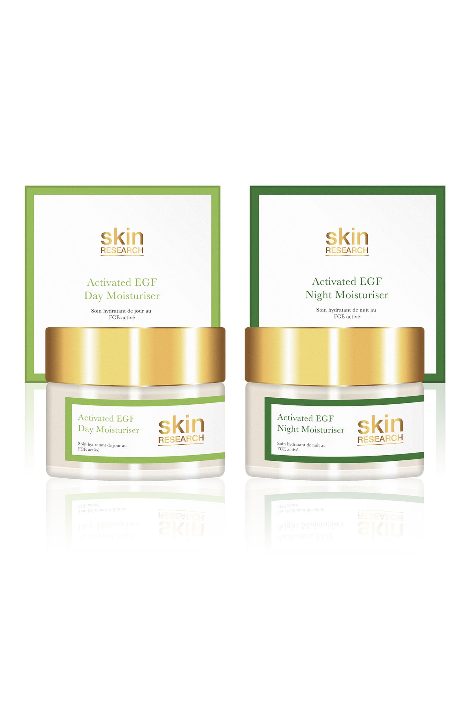 Padding Under Skin Skin Research Activated EGF Moisturizer Set | Nordstromrack