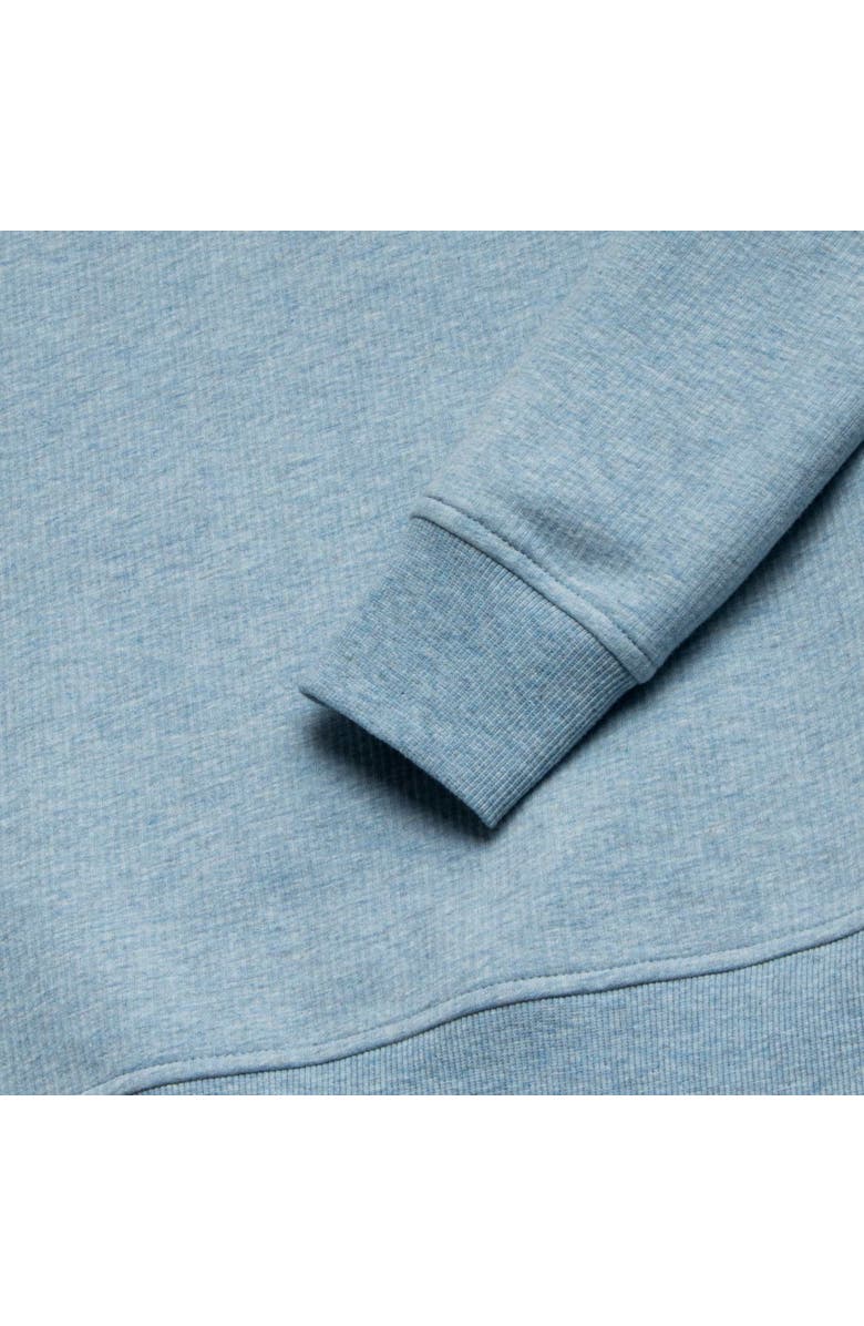 Surfside Supply Co. Bobby Fleece Quarter Zip, Alternate, color, Blue Heather