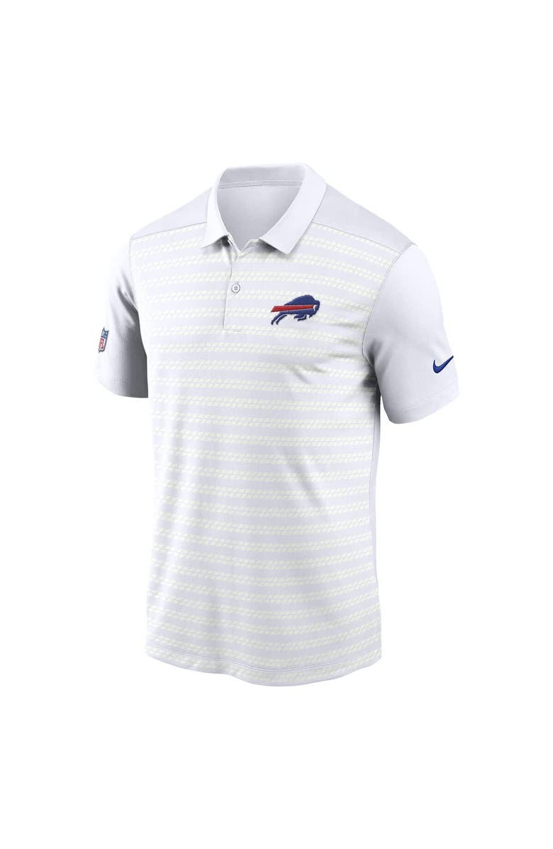 Nike Men's Nike White Buffalo Bills Sideline Victory Dri-FIT Polo, Alternate, color, White