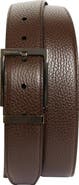 FERRAGAMO Classic Double Adjustable Reversible Leather Belt