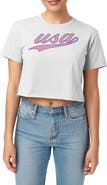 Monster Digital USA Script Red Graphic Tee