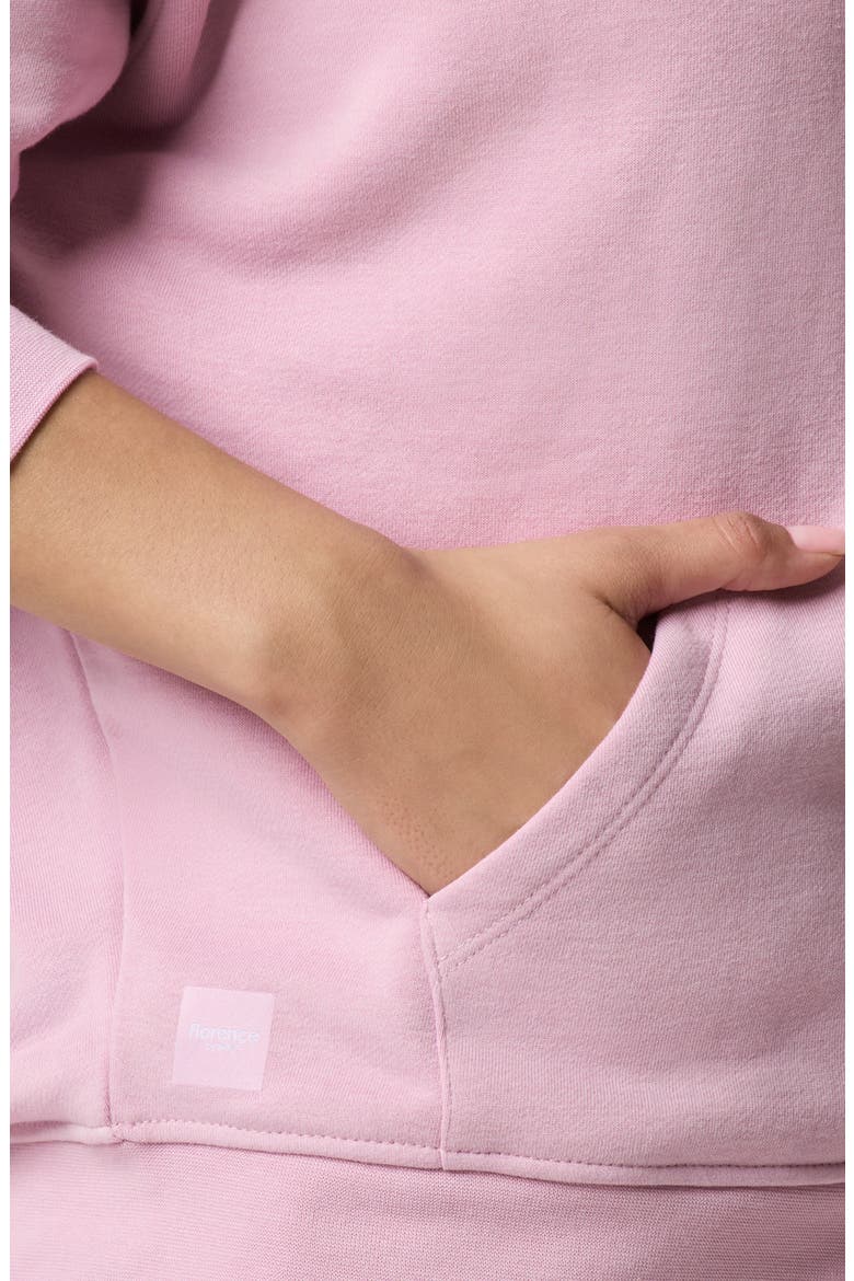 Cozy Crush Oversize Zip Hoodie, Alternate, color, DAWN PINK