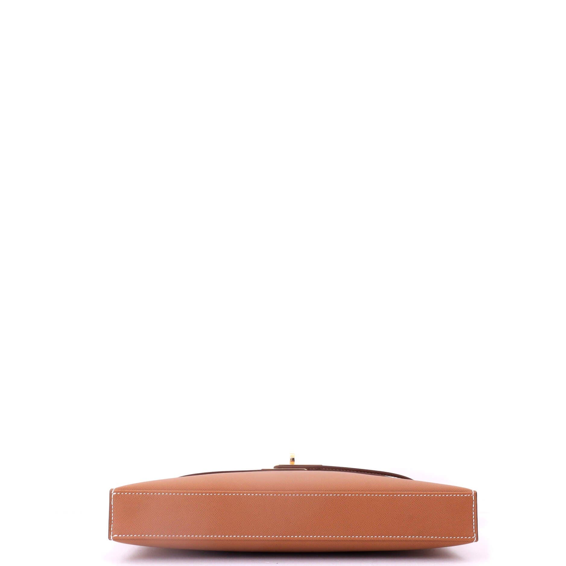 Pre-Owned Hermes Kelly Elan Shoulder Bag Madame, Alternate, color, Gold