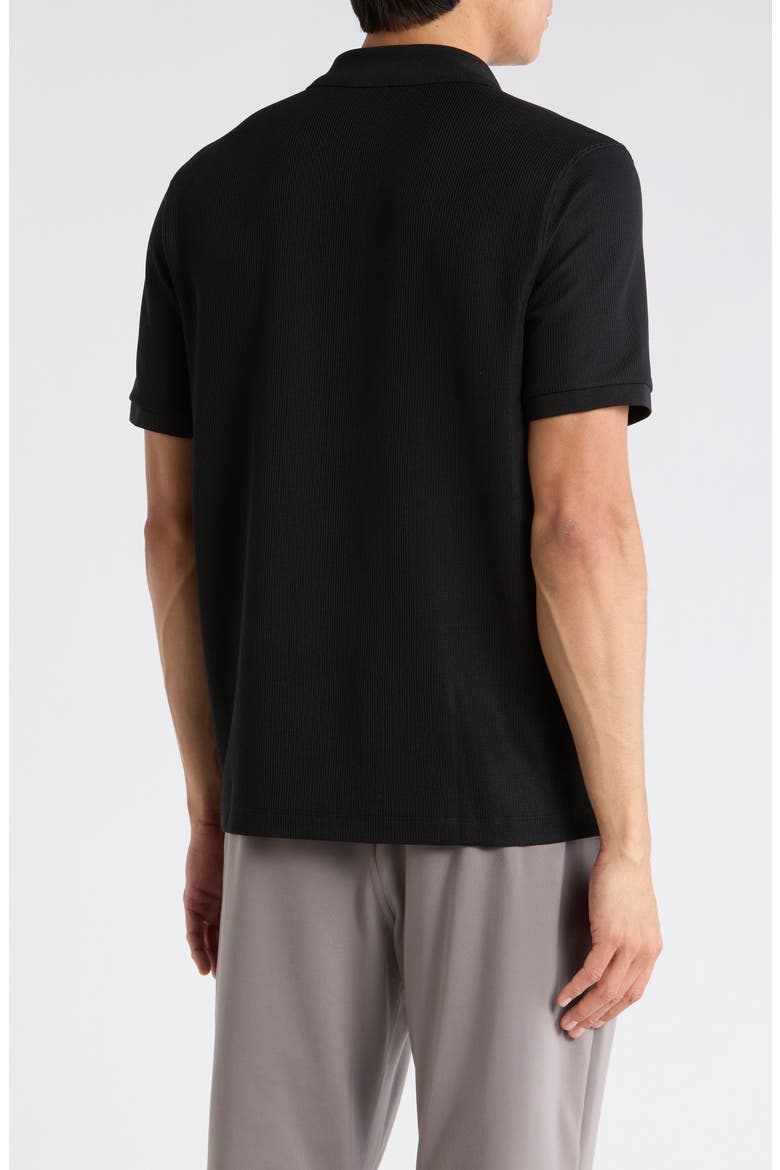 Johnny Collar Golf Polo, Alternate, color, BLACK