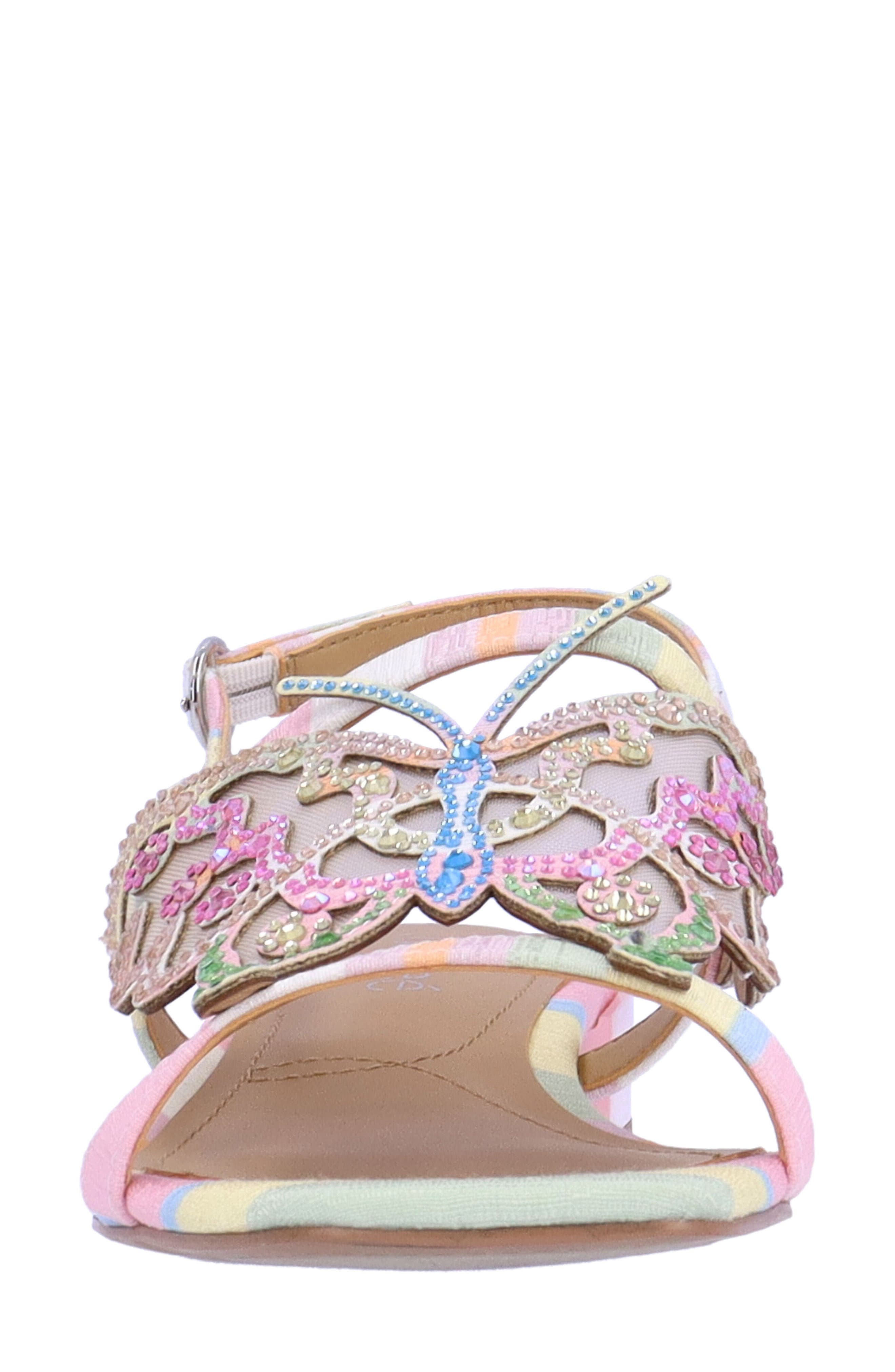 J. Reneé Leona Strappy Sandal, Alternate, color, Pastel