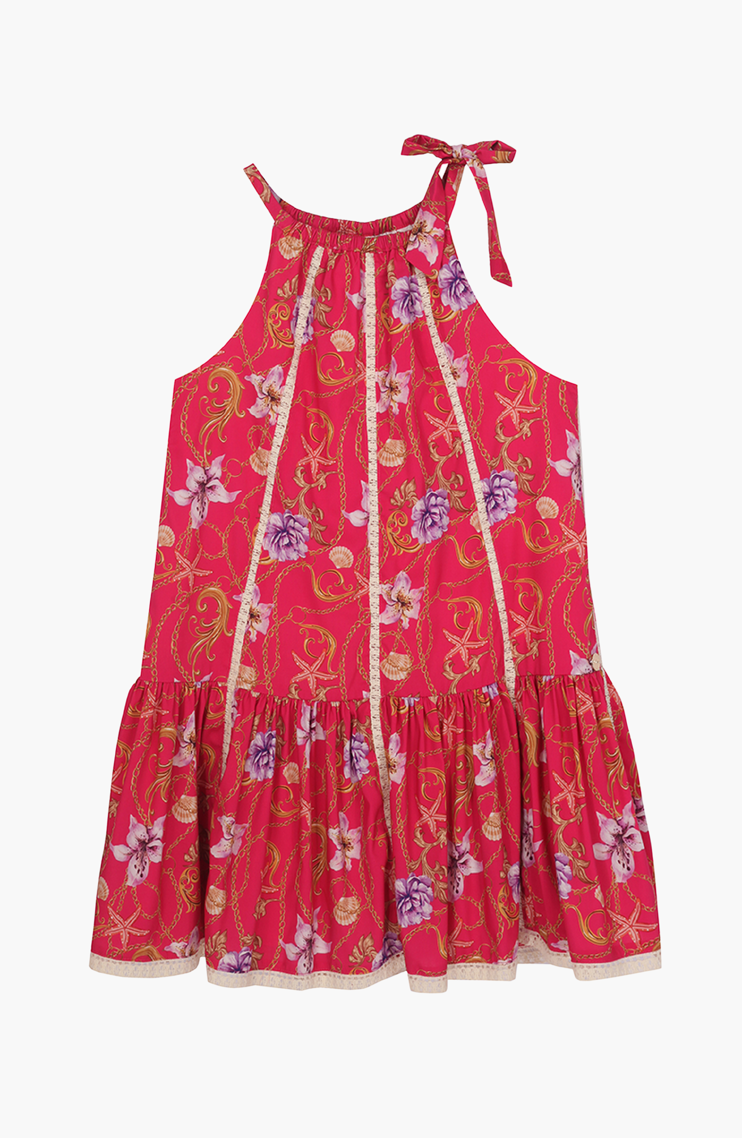 selected Floral Fuchsia