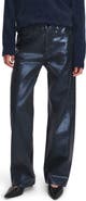 rag & bone Logan Foil Wide Leg Jeans