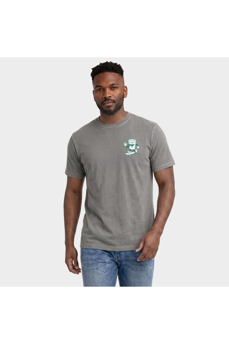Cool Dads Club Coffee Garment Dyed T-Shirt, Main, color, Grey