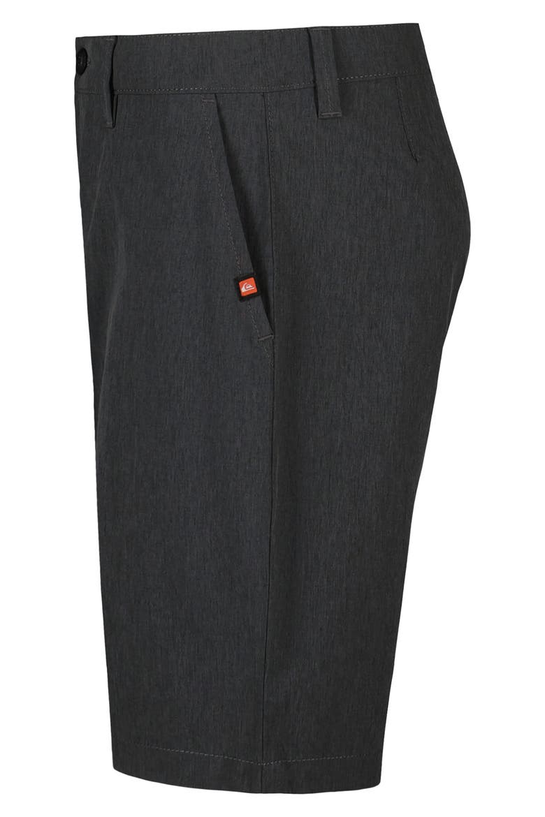 Miles Hybrid Shorts, Alternate, color, BLACK HEATHER