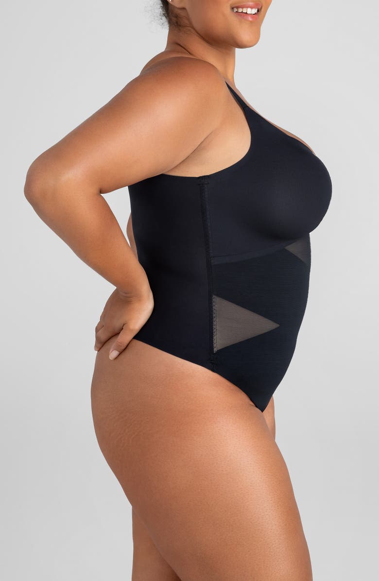 Honeylove Cami Thong Bodysuit, Alternate, color, Runway