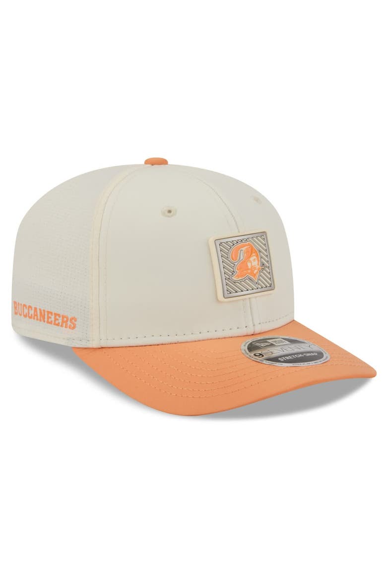 Men's New Era  Cream/Orange Tampa Bay Buccaneers 2026 NFL Training Camp 9SEVENTY Adjustable Hat, Main, color, Cream