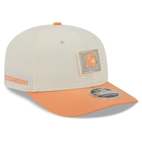 Men's New Era  Cream/Orange Tampa Bay Buccaneers 2026 NFL Training Camp 9SEVENTY Adjustable Hat