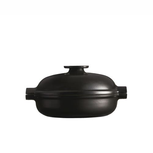 Emile Henry Delight 2.6 Quart Braiser, Slate In Slate