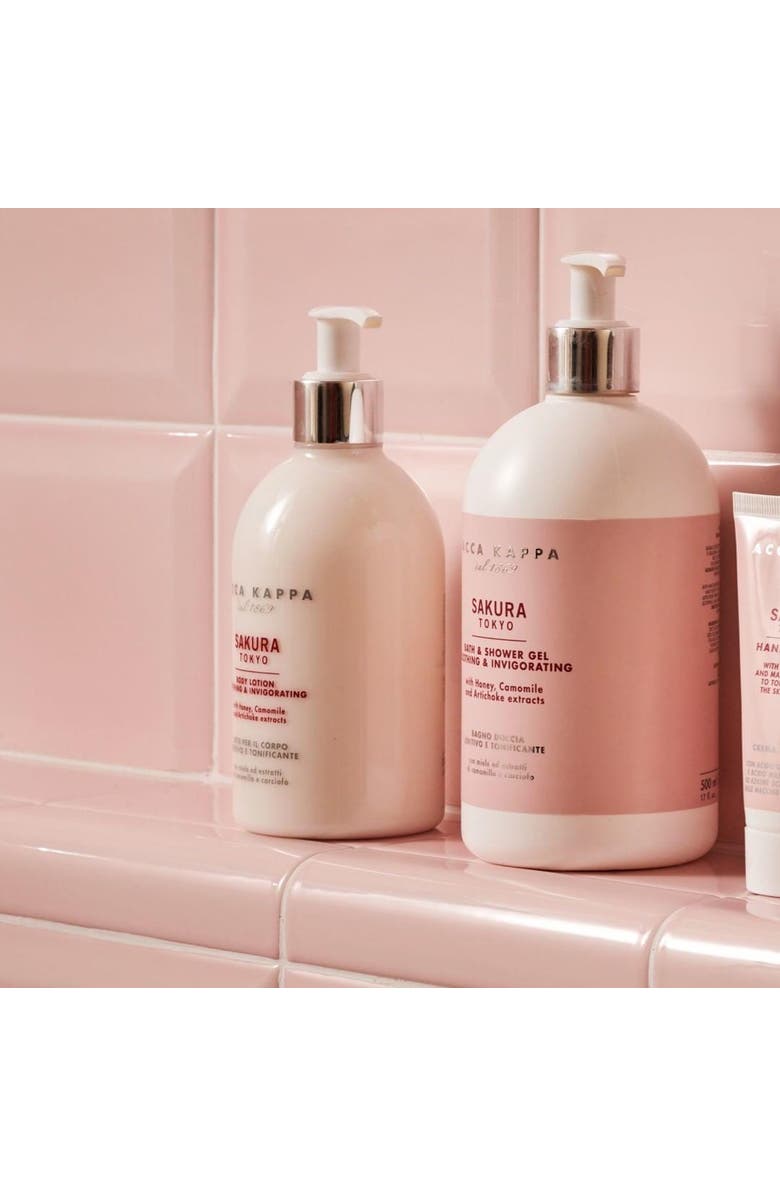 ACCA KAPPA Sakura Tokyo Bath & Shower Gel, Alternate, color, White