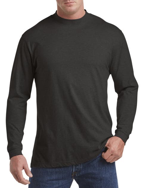 Big & Tall Moisture-Wicking Long-Sleeve Shirt