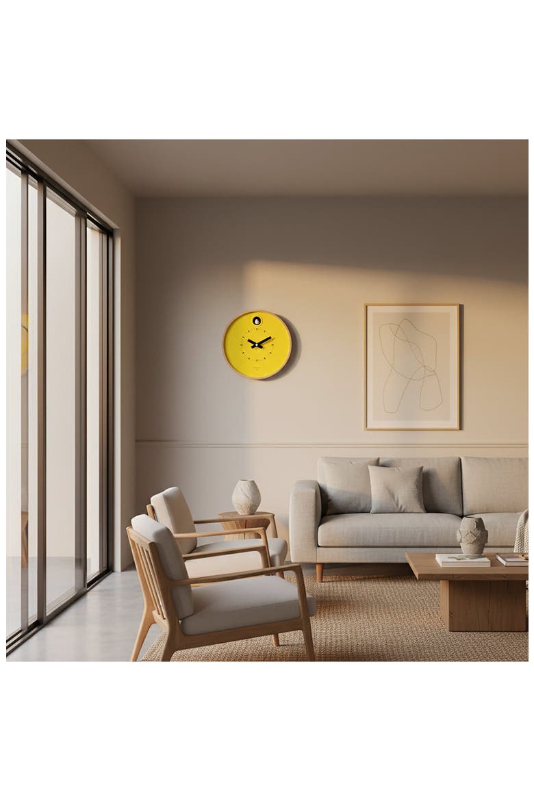 Dot Cuckoo Clock, Alternate, color, YELLOW