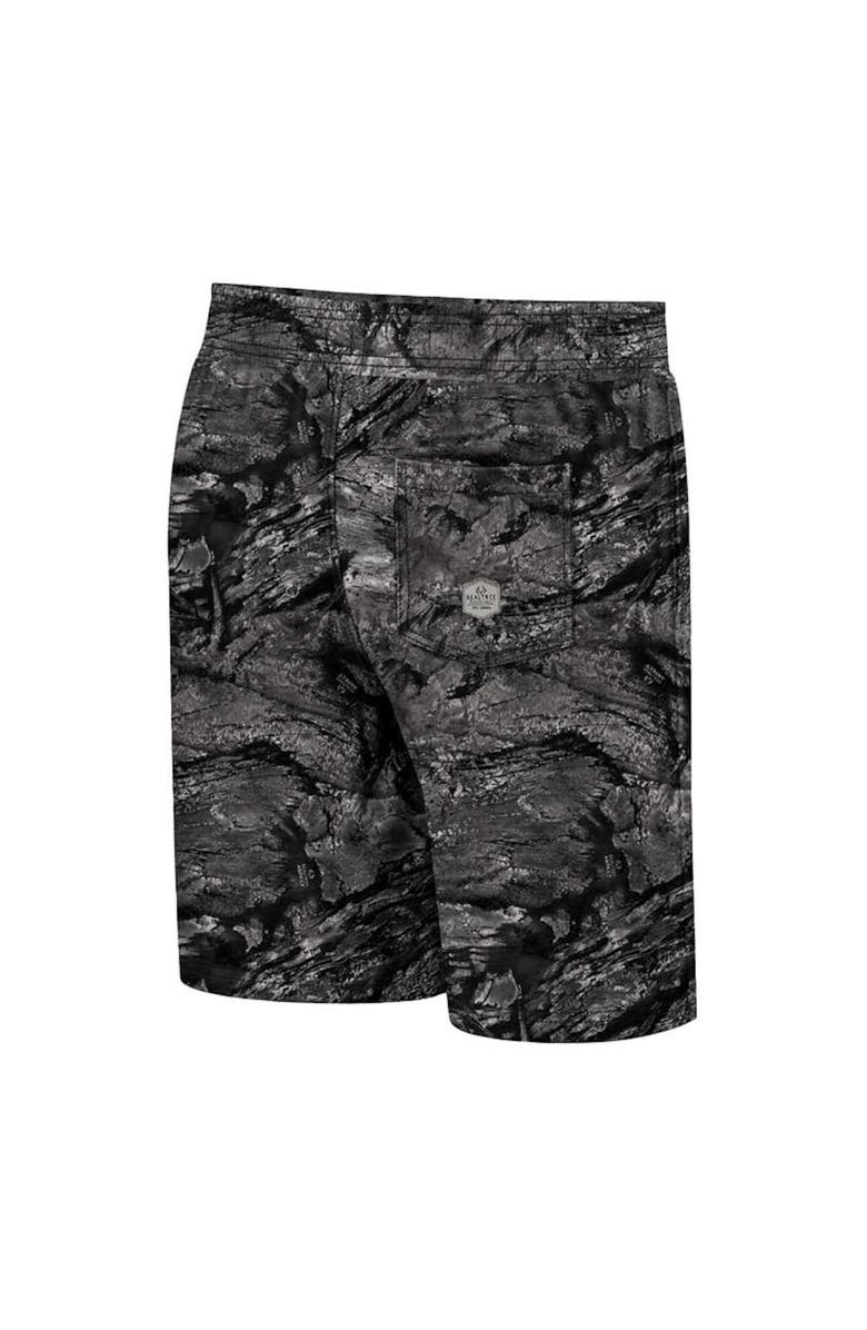 COLOSSEUM Men's Colosseum Charcoal Vanderbilt Commodores Realtree Aspect Ohana Swim Shorts, Alternate, color, 