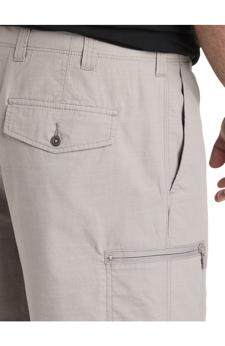 True Nation by DXL Hidden Zipper Cargo Shorts, Alternate, color, 