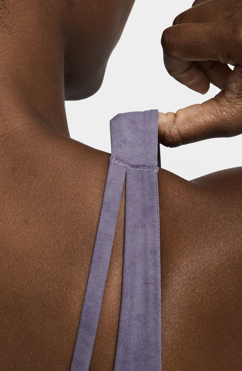 Nike Zenvy Dri-FIT Longline Sports Bra, Alternate, color, 