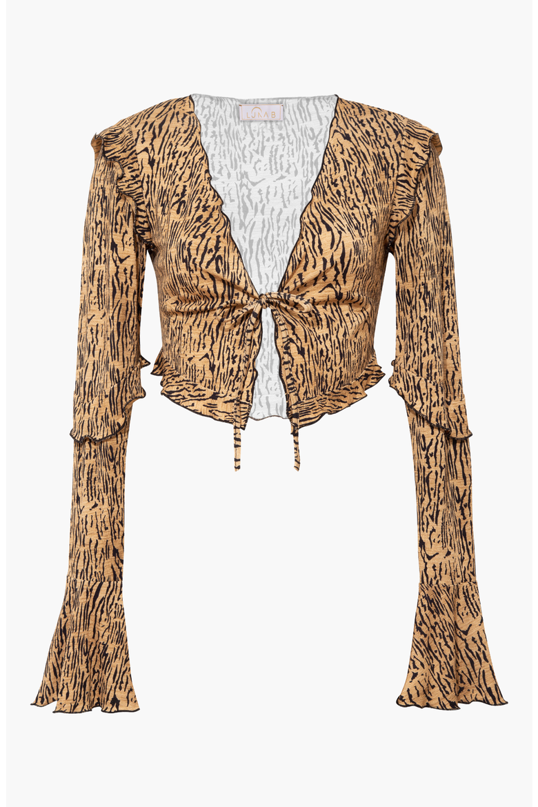 JULIA TOP, Main, color, Printed Leopard
