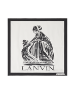 Lanvin Mother & Daughter Printed Silk Scarf