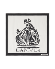 Lanvin Mother & Daughter Printed Silk Scarf