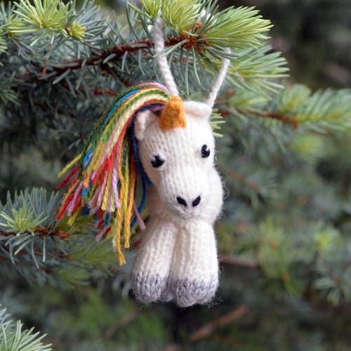 Melange Collection Unicorn Ornaments In Multi