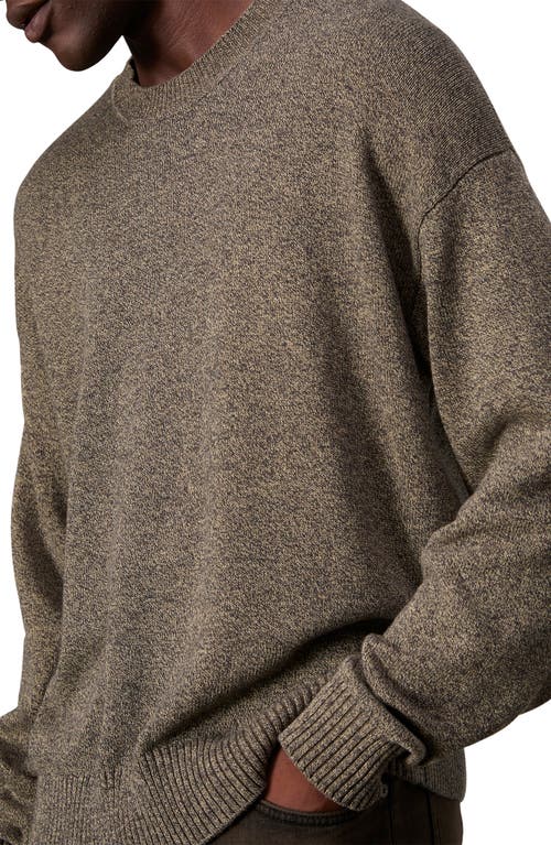 Rag & Bone Dexter Marled Organic Cotton Sweater