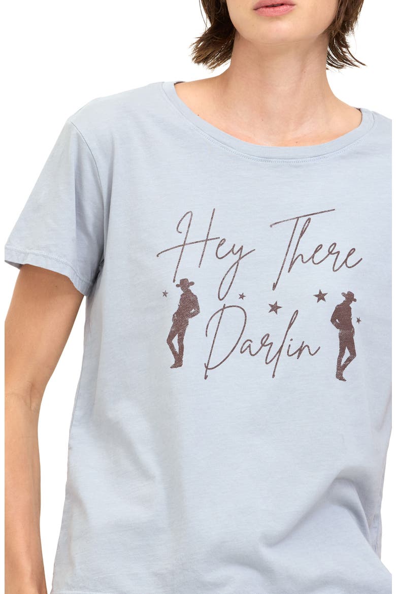 Hey Darlin Graphic T-Shirt, Alternate, color, SMOKEY BLUE