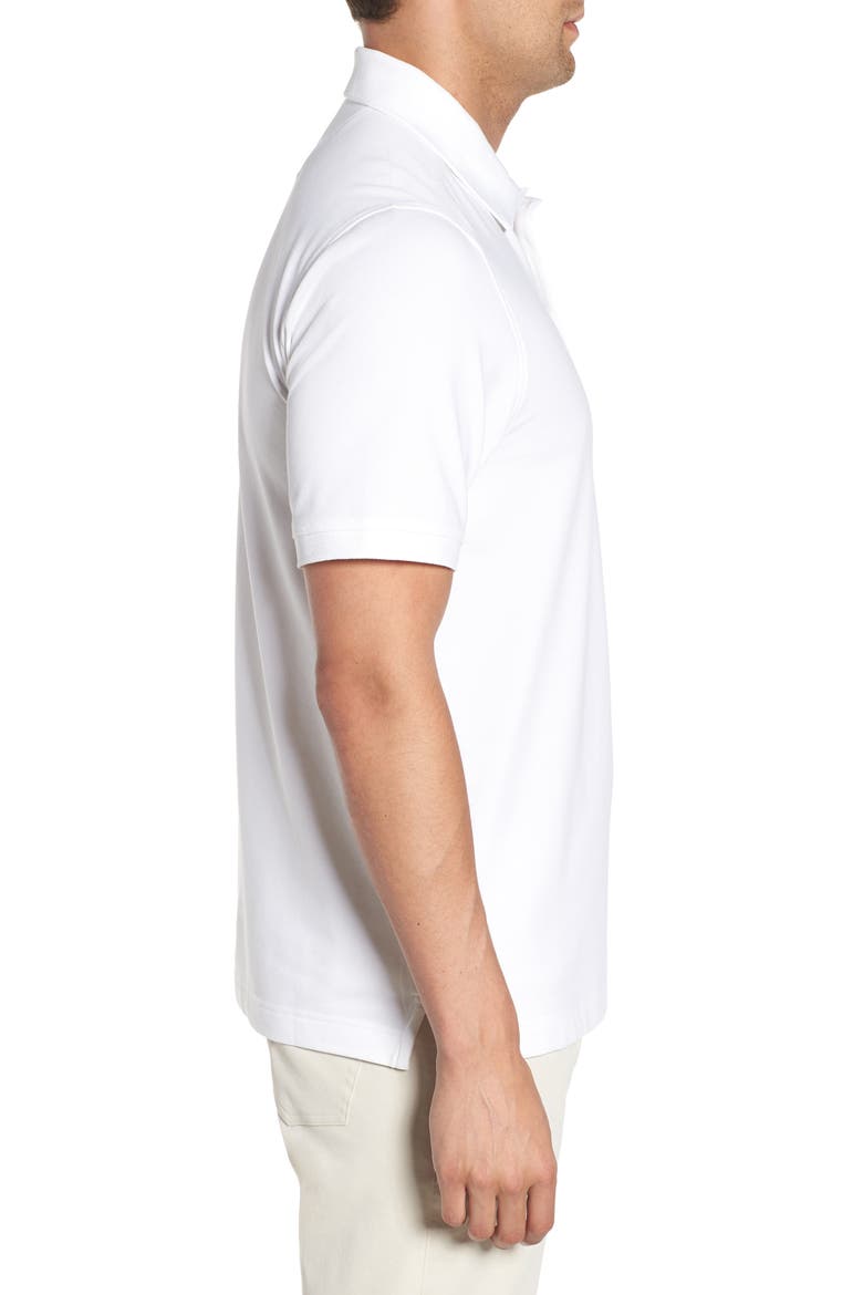 Pittsburgh Steelers - Advantage Regular Fit DryTec Polo, Alternate, color, WHITE