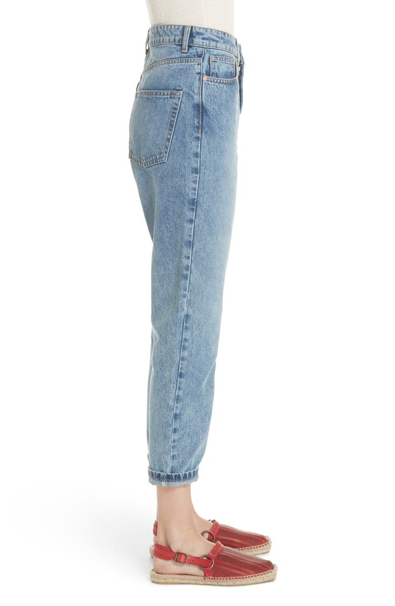 Free People We the Free by Free People Mom Ankle Jeans, Alternate, color, 