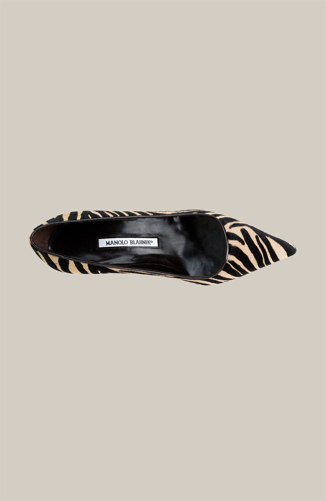 'Para' Suede Pump, Alternate, color, ZEBRA