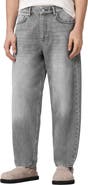 AllSaints Curve Barrel Leg Organic Cotton Denim Jeans
