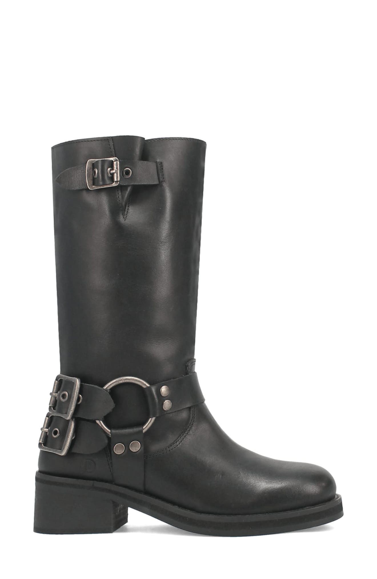 Dingo Harlee Moto Boot, Alternate, color, 